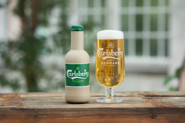 Carlsberg commits to being environmentally friendly and plans to develop a viable paper bottle prototype