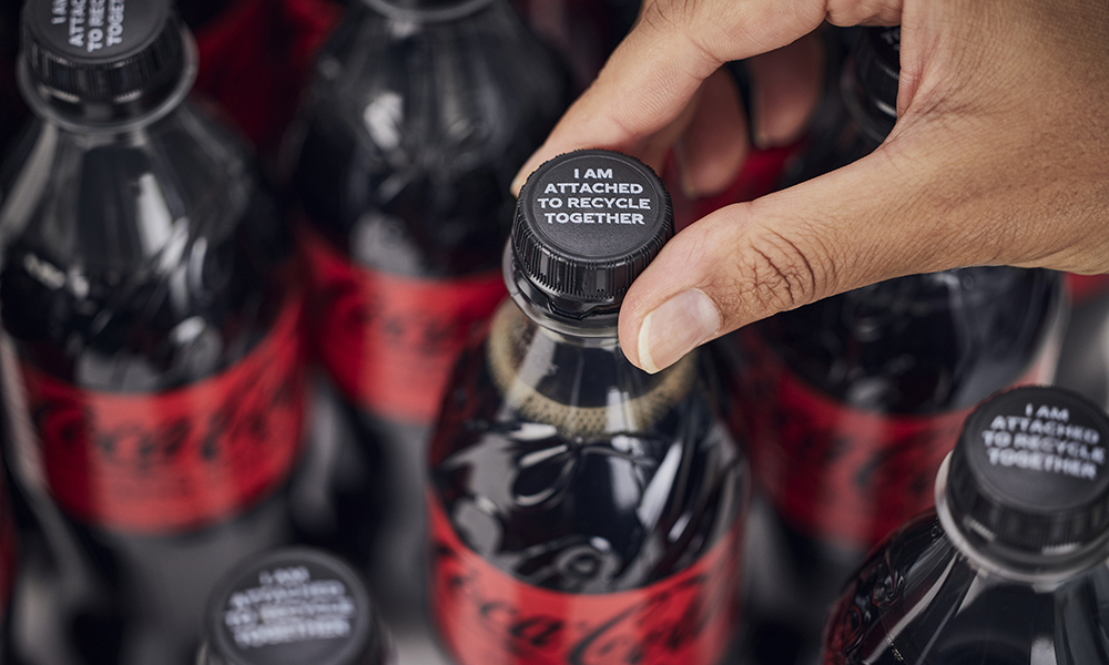 Coca-Cola Great Britain is extending the rollout of its connected caps to 500ml plastic bottles